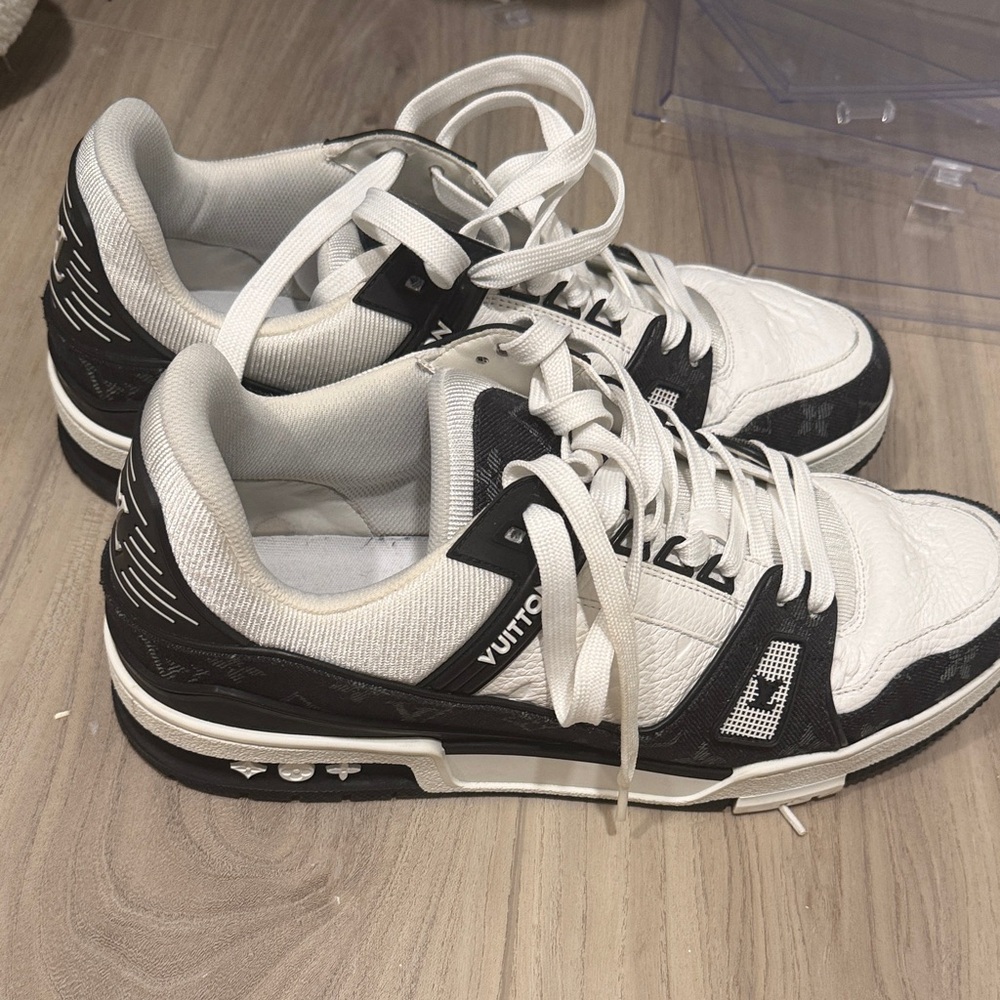 Louis Vuitton Men's Monochrome Sneakers